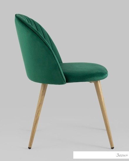 Стул Stool Group Лион Страйпс DC-69030G HLR-56 (велюр зеленый)