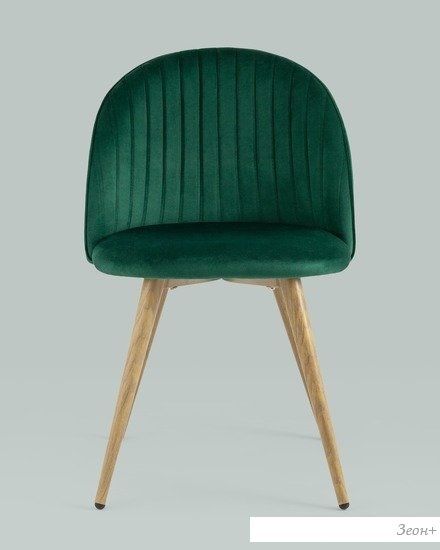 Стул Stool Group Лион Страйпс DC-69030G HLR-56 (велюр зеленый)