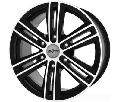   X'trike X-124 17x7.5" 6x139.7 DIA 67.1 ET 38 BK/FP