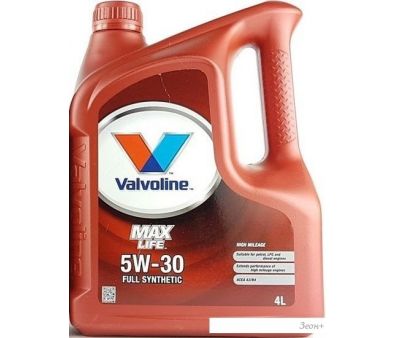   Valvoline Maxlife 5W-30 4