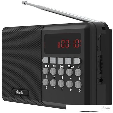 Радиоприемник Ritmix RPR-001 (черный)