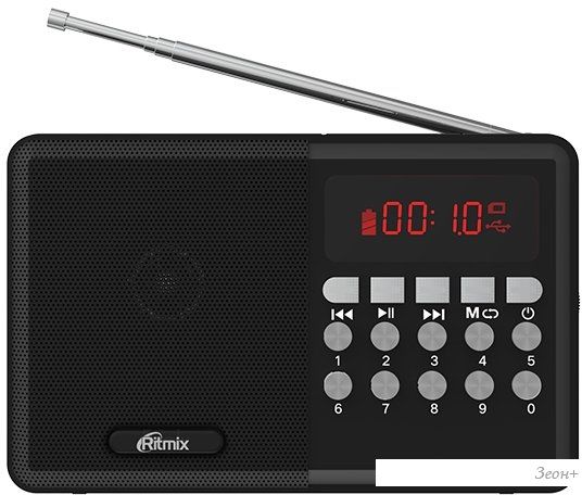 Радиоприемник Ritmix RPR-001 (черный)