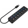 USB-хаб Gembird UHB-U3P7P-01
