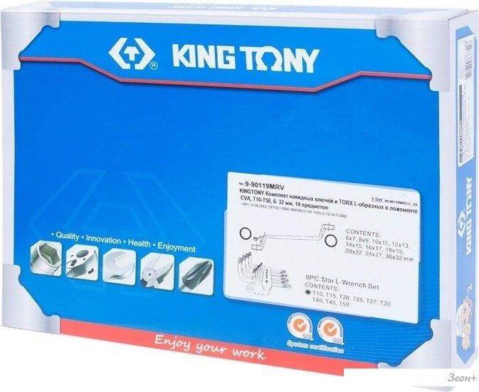 Набор ключей King Tony 9-90119MRV (19 предметов)