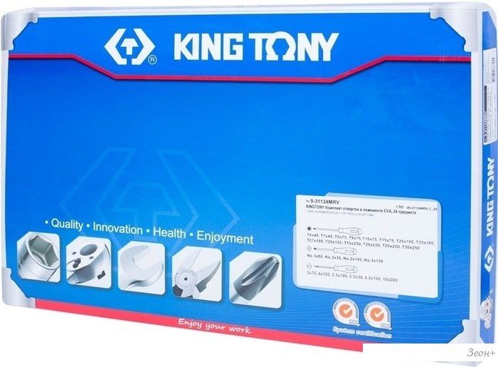 Набор отверток King Tony 9-31124MRV (24 предмета)