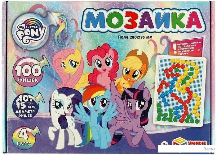 Мозаика/пазл Умные игры Мой маленький пони 4680107915108