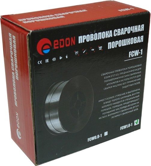 Проволока сварочная Edon FCW1.0-1