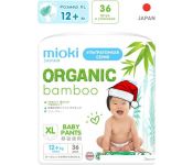 Трусики-подгузники Mioki Organic Bamboo XL 12+ кг (36 шт)