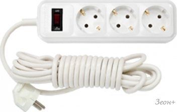 Удлинитель Bylectrica У16-320 (3.5 м, белый)