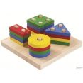 Сортер Plan Toys Доска с геометрическими фигурами 2403