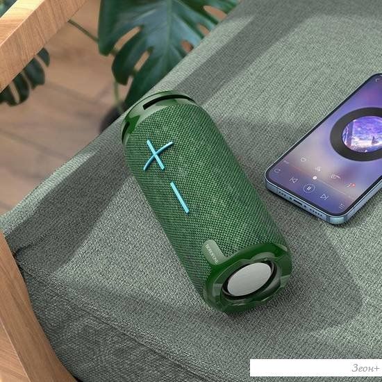 Беспроводная колонка Borofone BR24 (темно-зеленый)