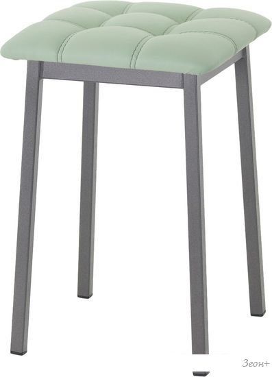 Табурет AMC Comfort 7К4.10 (кожзам, мятный/графит)