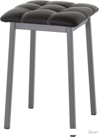 Табурет AMC Comfort 7К4.1 (кожзам, черный/графит)