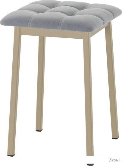 Табурет AMC Comfort 7К10.5 (кожзам, графит/капучино)