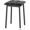 Табурет AMC Comfort 7К1.1 (кожзам, черный/черный)