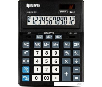Бухгалтерский калькулятор Eleven Business Line CDB1201-BK (черный)