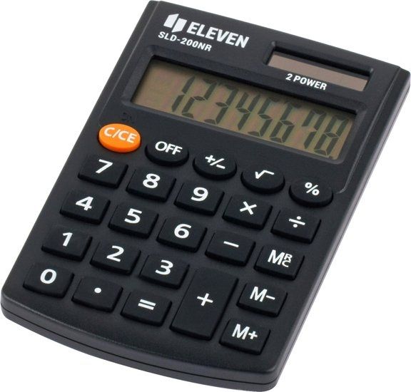 Калькулятор Eleven SLD-200NR (черный)