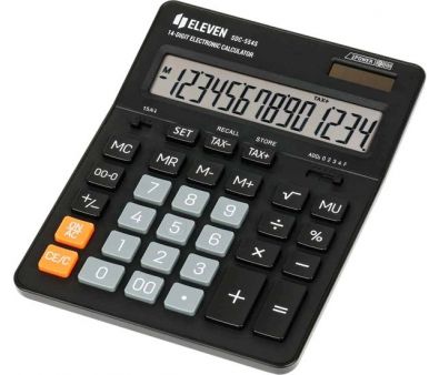 Бухгалтерский калькулятор Eleven SDC-554S (черный)