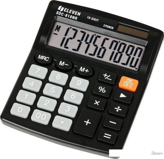 Калькулятор Eleven SDC-810NR (черный)