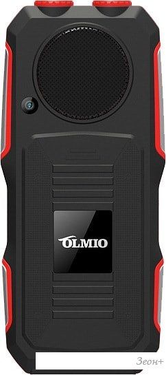 Мобильный телефон Olmio X02 (черный/красный)