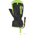  Reusch Ben mitten 4685408-0716 (- 3, mitten black/neon green inch)