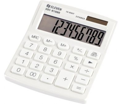 Калькулятор Eleven SDC-810NR-WH (белый)