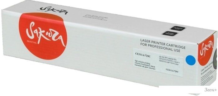 Картридж Sakura Printing SACE311A/729C (аналог HP CE311A)