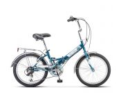 Велосипед 20" Stels Pilot-350, Z010, цвет синий, размер 13"