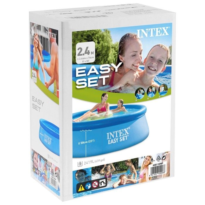 Надувной бассейн Intex Easy Set 244x76 (56970/28110)