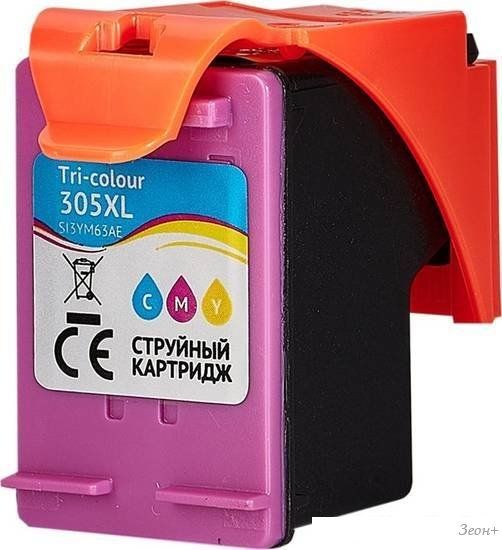 Картридж Sakura Printing SI3YM63AE (аналог HP 305XL Tri-colour)