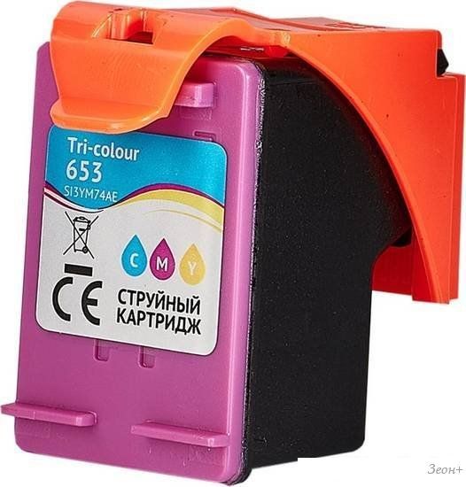 Картридж Sakura Printing SI3YM74AE (аналог HP 653 Tri-colour)