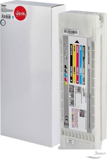 Картридж Sakura Printing SIC13T694200 (аналог Epson T6942 Cyan)