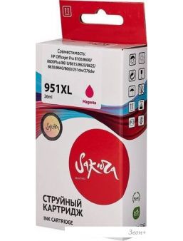  Sakura Printing SICN047AE ( HP 951XL Magenta)