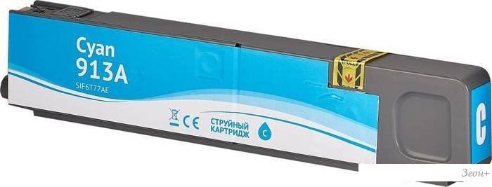Картридж Sakura Printing SIF6T77AE (аналог HP 913A Cyan)