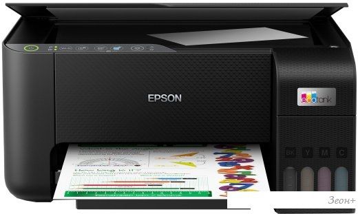 МФУ Epson EcoTank L3251 (ресурс стартовых контейнеров 8100/6500, контейнер 103)