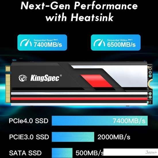SSD KingSpec XG7000 Pro 1TB