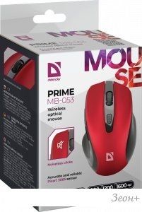 Мышь Defender Prime MB-053 (красный)