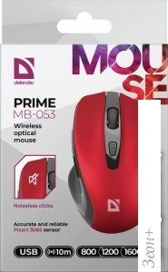 Мышь Defender Prime MB-053 (красный)