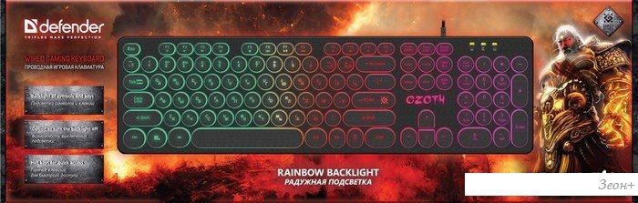 Клавиатура Defender Ozoth GK-106