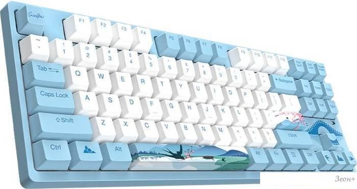 Клавиатура Dareu A87L (голубой)