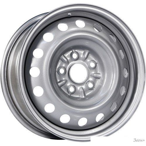 Штампованные диски TREBL 64G48L 15x6" 5x139.7мм DIA 98.6мм ET 48мм silver