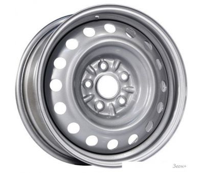 Штампованные диски TREBL 64G48L 15x6" 5x139.7мм DIA 98.6мм ET 48мм silver