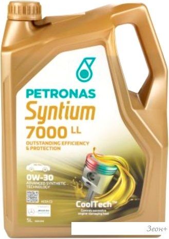 Моторное масло Petronas Syntium 7000 LL 0W-30 5 л