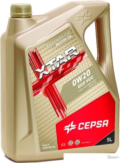 Моторное масло CEPSA XTAR ECO VCC 0W-20 5л