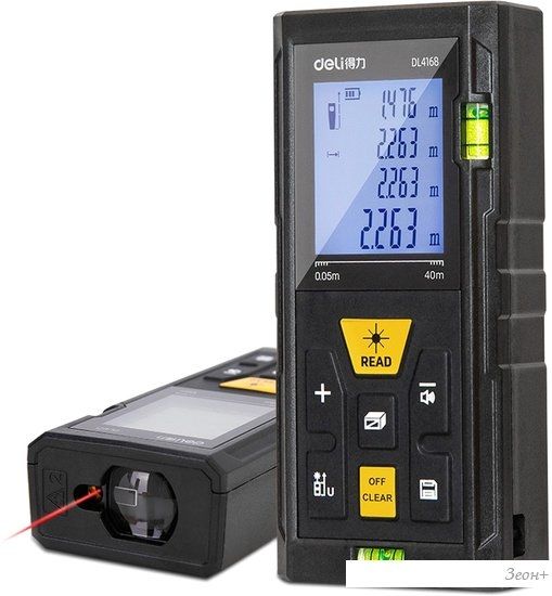 Лазерный дальномер Deli DL4168