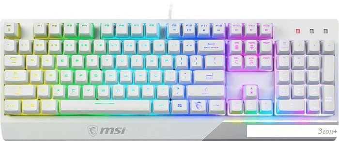 Клавиатура MSI Vigor GK30 (белый)