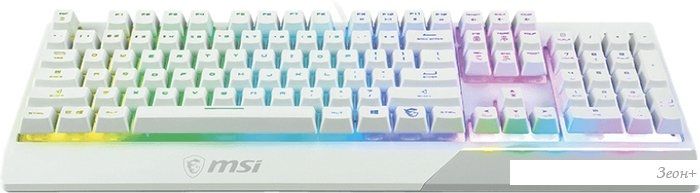 Клавиатура MSI Vigor GK30 (белый)