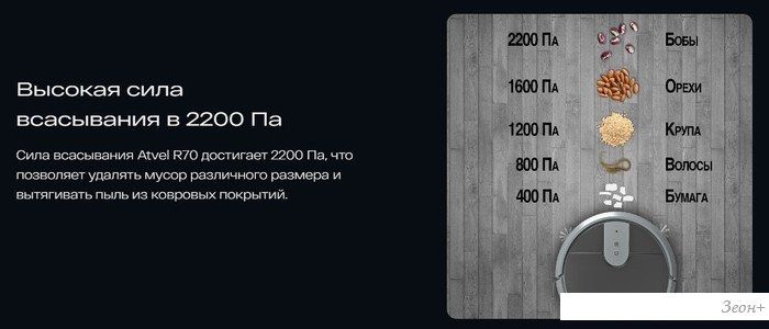 Робот-пылесос Atvel R70