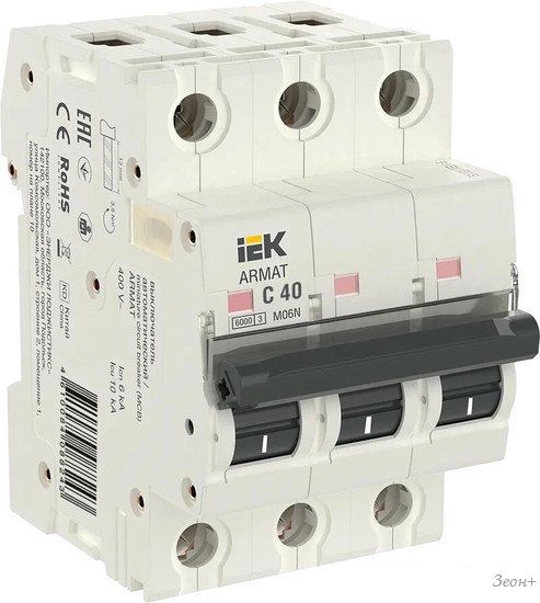 Выключатель автоматический IEK AR-M06N-3-C040