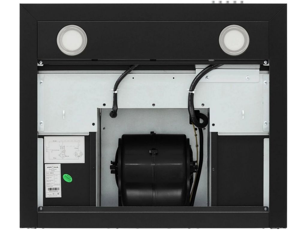 Кухонная вытяжка Krona Rina 600 black PB